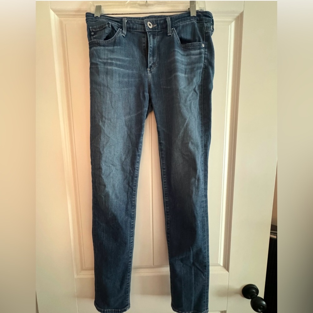 Ag Adriano Goldschmied Blue Skinny Jeans